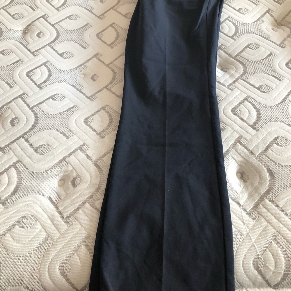 The Limited Drew Fit Boot cut navy dress pants